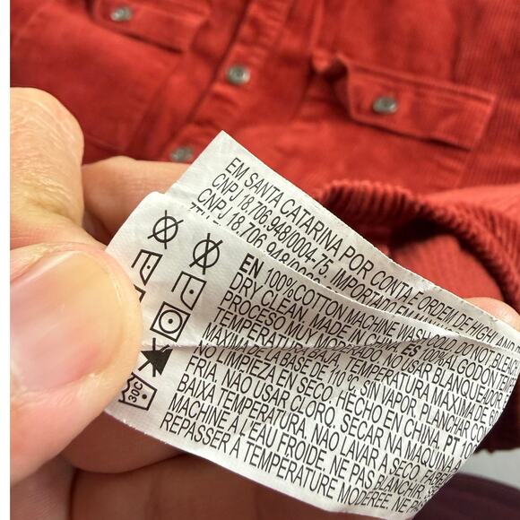 Forever 21 Men's Red  Button-Down Shirt - L - Picture 5 of 7